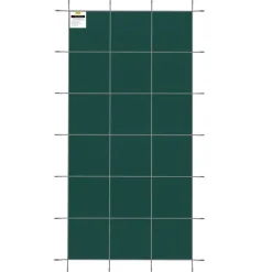VEVOR Pool Safety Cover Fits 20x40ft Rectangle Inground Pools, Safety Pool Cover with Drainage Holes, Mesh Solid Pool Cover for Swimming Pool, Winter Safety Cover, Green