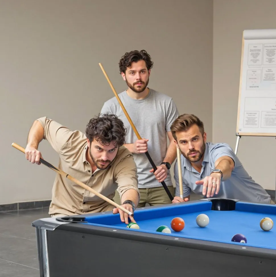 VEVOR Pool Table, 7 ft Portable Billiards Tables, Adjustable Feet Stable Game Table, Entertainment Set Includes Ball, Cue, Rack, Chalk and Brush, Black with Bule Cloth, for Family Use, Recreation Room