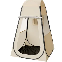 VEVOR Pop up Sports Tent, 47x47 in Clear Bubble Tent for 1 Person, Waterproof Outdoor Pod with Floor Mat & Top Cover, Garden Igloo Dome Tents Camping Shelter for Events Fishing Cheering