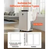 VEVOR Portable Air Conditioner, 14000 BTU ASHRAE (9800 BTU SACC) 4-in-1 Standing Cooling Ac Unit, LED Touch Panel & Remote Control, 24h Timer, Cooling, Dehumidifier, Fan, Sleep Mode for Room Indoor