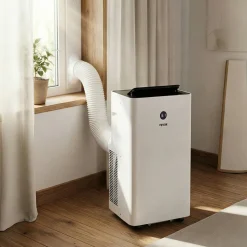 VEVOR Portable Air Conditioner, 12000 BTU ASHRAE (8150 BTU SACC) 4-in-1 Standing Cooling Ac Unit, LED Touch Panel & Remote Control, 24h Timer, Cooling, Dehumidifier, Fan, Sleep Mode for Room Indoor