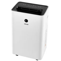 VEVOR Portable Air Conditioner, 12000 BTU ASHRAE (8150 BTU SACC) 4-in-1 Standing Cooling Ac Unit, LED Touch Panel & Remote Control, 24h Timer, Cooling, Dehumidifier, Fan, Sleep Mode for Room Indoor