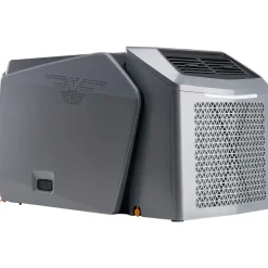 VEVOR Portable Air Conditioner, 5000 BTU 3-Speed Air Conditioning Unit with 24H Timer, Air Portable AC Adjustable from 16-32℃, Compatible with AC/DC for Outdoor Tent Camping, RVs or Home Use, Grey