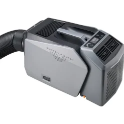 VEVOR Portable Air Conditioner, 5000 BTU 3-Speed Air Conditioning Unit with 24H Timer, Air Portable AC Adjustable from 16-32℃, Compatible with AC/DC for Outdoor Tent Camping, RVs or Home Use, Grey