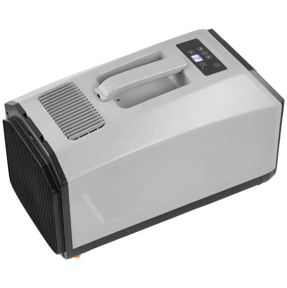 VEVOR Portable Camping Air Conditioner 3050 BTU, Tent AC Unit with Hose, Remote & Touch Control, 61–90°F Adjustable, 150 m³/h High Airflow, Low Noise, Ideal for Tent. RV, Outdoor Cooling, Dark Grey