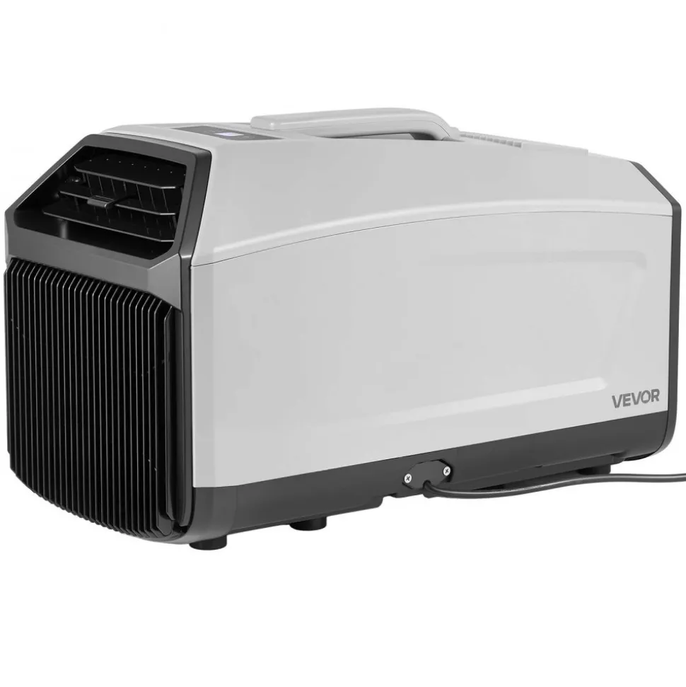 VEVOR Portable Camping Air Conditioner 3050 BTU, Tent AC Unit with Hose, Remote & Touch Control, 61–90°F Adjustable, 150 m³/h High Airflow, Low Noise, Ideal for Tent. RV, Outdoor Cooling, Dark Grey