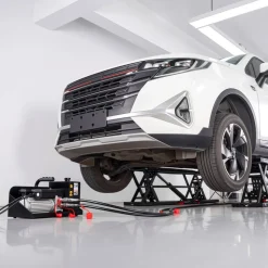 VEVOR Portable Car Lift, 5000 lbs Capacity, Heavy Duty Quick Lift with 25.6