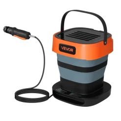 VEVOR Portable Cordless Pressure Washer with 2.64 Gal Tank, Foldable Power Washer 109 Max PSI, 3 Nozzles, Magnetic Sponge Brush & Soft Bristle Brush,78.7 in Hose, for Bike Cleaning, Patio, Camping