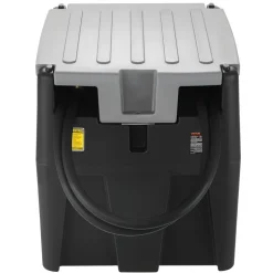 VEVOR Portable Diesel Tank, 58 Gallon Capacity & 10 GPM Flow Rate, Fuel Tank with 12V Electric Transfer Pump and 13.1ft Rubber Hose, PE Diesel Transfer Tanks for Easy Fuel Transportation, Black
