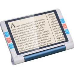 VEVOR Portable Digital Magnifier, 8-inch Touchscreen Electronic Video Magnifier for Low Version, 2X - 20X Electronic Reading Aid with 13MP Auto-Focus HD Lens, 26 Color Mode, HDMI Output & 16GB Storage