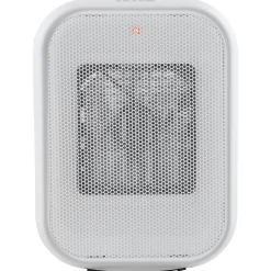 VEVOR Portable Electric Space Heater with Thermostat, 1000W/1500W 2-Level Adjustable Quiet Ceramic Heater Fan, 9 in Tip-Over Shutdown Flame-Retardant PP Small Heaters for Office Room Desk Indoor Use