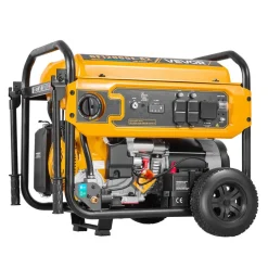 VEVOR Portable Generator, Gasoline 13500W Peak Watt, LPG 12000W Peak Watt & Natural Gas 11000W Peak Watt Tri-Fuel Generator, Home Backup Generators with Electric Start, Gas, LPG & Natural Gas Powered