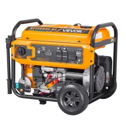 VEVOR Portable Generator, Gasoline 13500W Peak Watt, LPG 12000W Peak Watt & Natural Gas 11000W Peak Watt Tri-Fuel Generator, Home Backup Generators with Electric Start, Gas, LPG & Natural Gas Powered