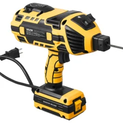 VEVOR Portable Handheld Welding Machine, 20-140A Portable ARC Welder with 5-Level Current Adjustment & IGBT Inverter, 110V Handheld Stick Welder with Hot Start Function Fit for 1/16
