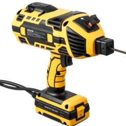 VEVOR Portable Handheld Welding Machine, 20-120A Portable ARC Welder with 5-Level Current Adjustment & IGBT Inverter, 110V Handheld Stick Welder with Hot Start Function Fit for 1/16