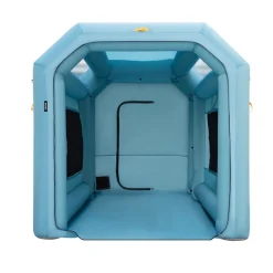 VEVOR Portable Inflatable Paint Booth, 13 x 8 x 8ft Inflatable Spray Booth, Car Paint Tent with Air Filter System & 2 Blowers, Upgraded Blow Up Spray Booth Tent, Auto Paint Workstation Motorcycle Gara