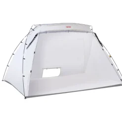 VEVOR Portable Paint Booth, Larger Spray Paint Tent with Built-in Floor & Mesh Screen, Painting Tent Station for Furniture DIY Hobby Tool, 10x7x6ft Spray Paint Shelter