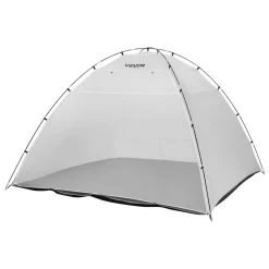 VEVOR Portable Paint Booth Tent, 116.14 x 114.96 x 79.53 inch Painting Tent Station, Spray Shelter with Built-in Floor & Mesh Screen, Large Space, Oxford Spray Painting Tents for Cupboard, Chairs