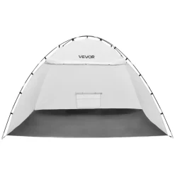 VEVOR Portable Paint Booth Tent, 115.35 x 90.55 x 74 inch Painting Tent Station, Spray Shelter with Built-in Floor & Mesh Screen, Large Space, Oxford Spray Painting Tents for Cupboard, Chairs, Tables