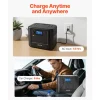 VEVOR Portable Power Station, 1200W Solar Generator Power Station, 806Wh LiFePO4 Battery Backup with 10 Output Ports for Home Emergency, Outdoor Camping, RV Travel (Solar Panel NOT Included)