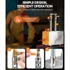 VEVOR Portable Propane Forge, 2 Burners, 2600℉ Tool and Knife Making Blacksmithing Farrier Forge, Large Capacity Square Shape, Stainless Steel Gas Forging Tools and Equipment, Use for Metal Forging