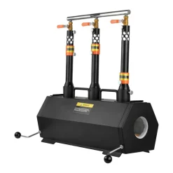 VEVOR Portable Propane Forge, 3 Burners, 2600℉ Tool and Knife Making Blacksmithing Farrier Forge, Large Capacity Hexagon, Cold-Rolled Steel Gas Forging Tools and Equipment, Use for Metal Forging
