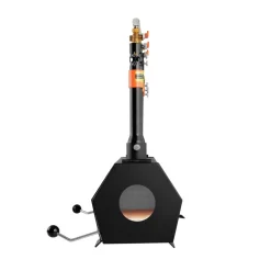 VEVOR Portable Propane Forge, 3 Burners, 2600℉ Tool and Knife Making Blacksmithing Farrier Forge, Large Capacity Hexagon, Cold-Rolled Steel Gas Forging Tools and Equipment, Use for Metal Forging