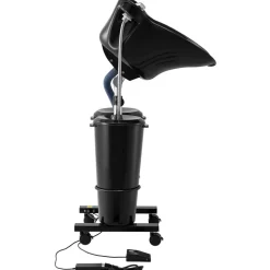 VEVOR Portable Shampoo Bowl, Shampoo Sink for Washing Hair with Electric Pump, Includes 2 Buckets 2 Showerheads, Drain Hose, Height and Angle Adjustable Portable Wash Bowl for Home Salon Use, Black
