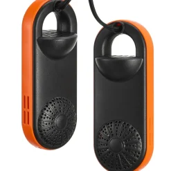 VEVOR Portable Shoe Dryer, Electric Boot Dryer, Deodorized Boot Warmers/Dryer with Quick & Even Drying for Cotton Slippers, Snow Boots, Leather Shoes, Canvas Shoes, Socks, Black & Orange
