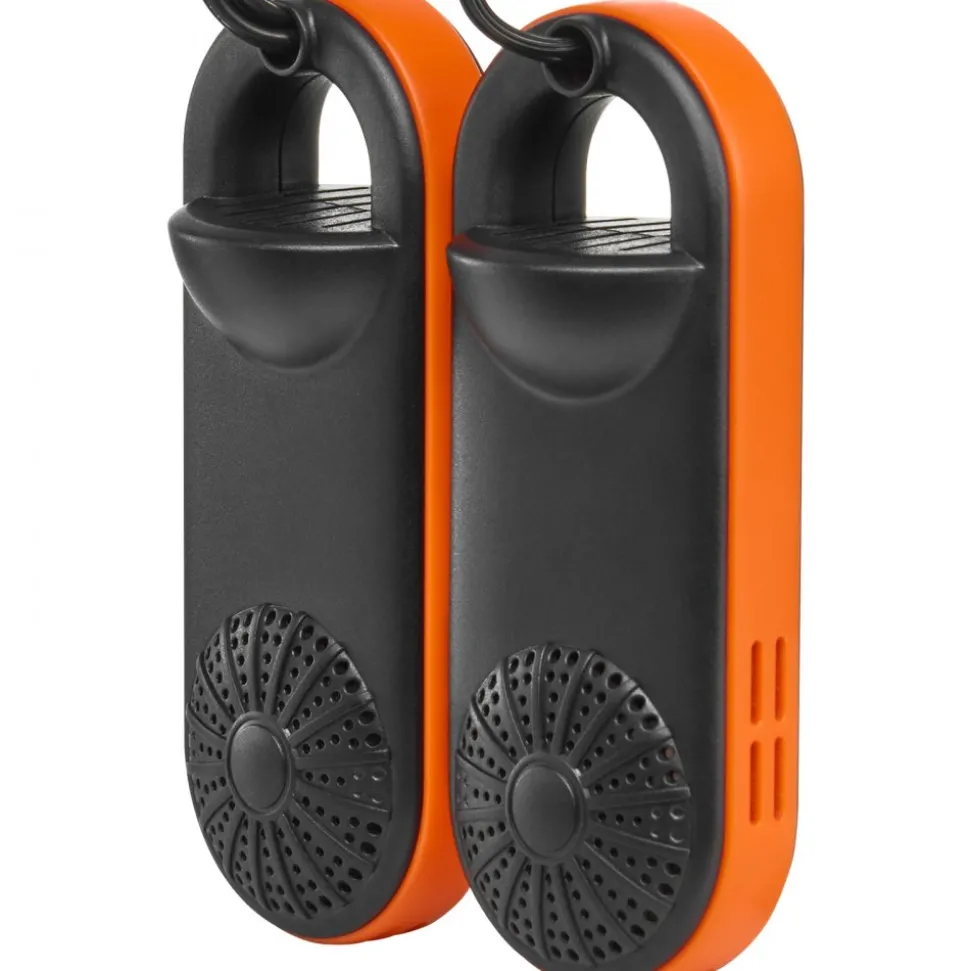 VEVOR Portable Shoe Dryer, Electric Boot Dryer, Deodorized Boot Warmers/Dryer with Quick & Even Drying for Cotton Slippers, Snow Boots, Leather Shoes, Canvas Shoes, Socks, Black & Orange