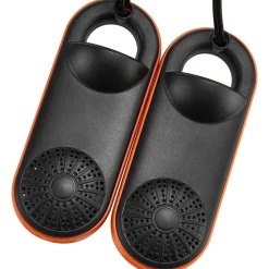 VEVOR Portable Shoe Dryer, Electric Boot Dryer, Deodorized Boot Warmers/Dryer with Quick & Even Drying for Cotton Slippers, Snow Boots, Leather Shoes, Canvas Shoes, Socks, Black & Orange