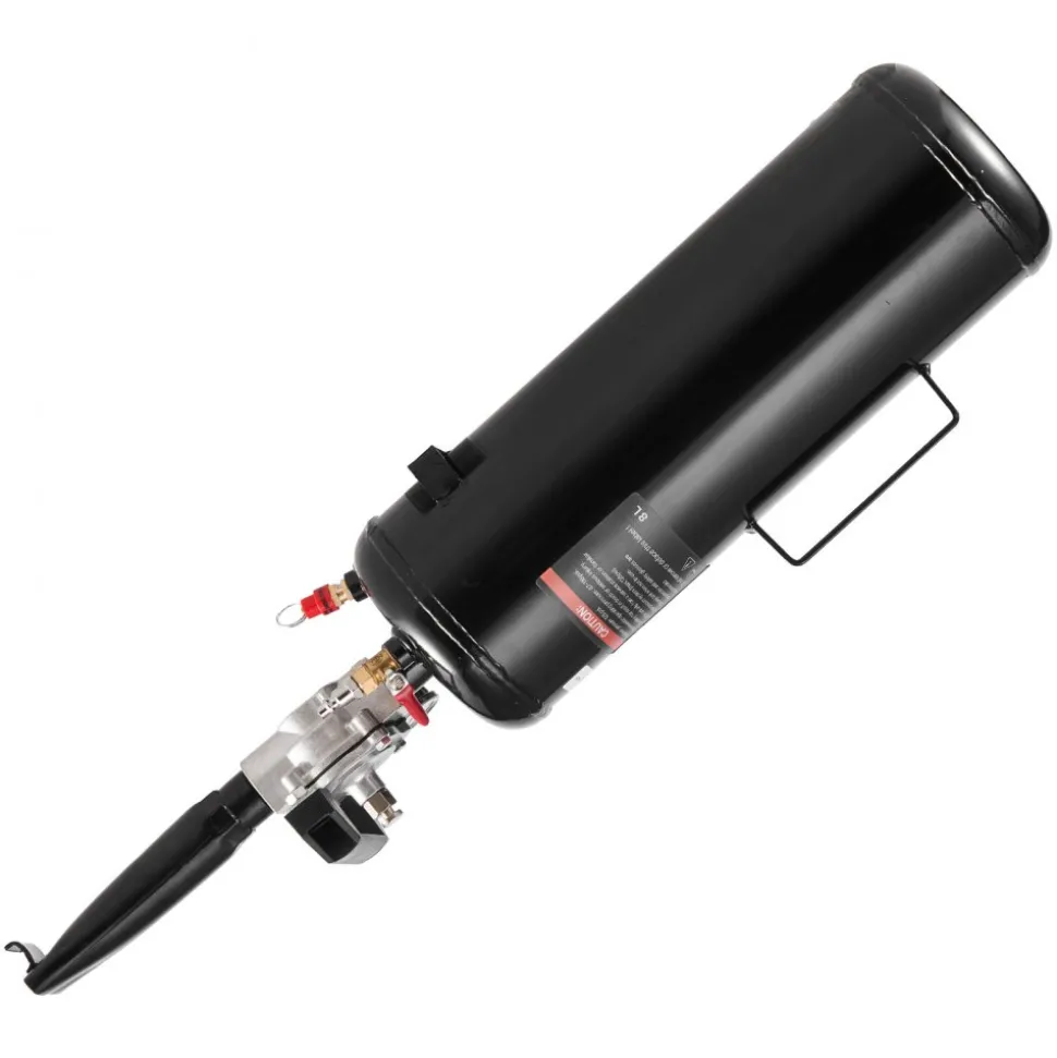 VEVOR Portable Tire Bead Seater, 2.1 Gal / 8 L Air Bead Blaster, Handheld Tire Inflator Tool, 87-116 PSI Operating Pressure, Trigger Seating Inflator for Car, Compact SUV, Light Truck, E-Bike, RV, ATV