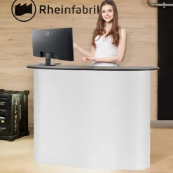 VEVOR Portable Tradeshow Podium Table, 51.18