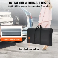 VEVOR Portable Tradeshow Podium Table, 35.43