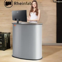 VEVOR Portable Tradeshow Podium Table, 35.43