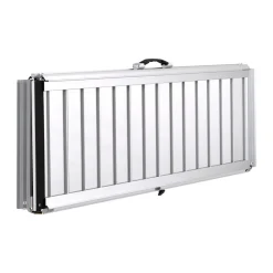 VEVOR Portable Wheelchair Ramp, 4FT, Non-Slip Aluminum Folding Handicap Ramp for Wheelchair, 800 lbs Capacity, Door Threshold Ramps for Home Steps, Stairs, Entry, Threshold, Doorways, Scooter, Curbs