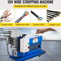 VEVOR Portable Wire Stripper, 18 AWG to 1