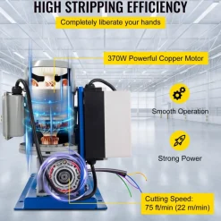 VEVOR Portable Wire Stripper, 18 AWG to 1