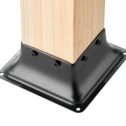 VEVOR Post Base 4x4 10Pcs, Internal 3.6