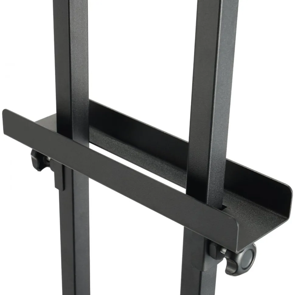 VEVOR Poster Stand, Adjustable Height Up to 75", Double-Sided Heavy Duty Pedestal Sign Holder, Floor Standing Sign Holder Banner Stand with Shock-absorbing Base for Display, for Board and Foam, Black