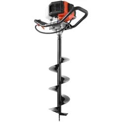 VEVOR Post Hole Digger, 43cc 1250W Auger Post Hole digger, Gas Powered Earth Digger with 8