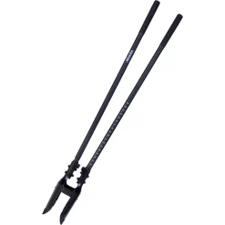 VEVOR Post Hole Digger, Heavy Duty Post Hole Digger with Fiberglass Handle, Manual Hole Digger with Scale Markings and Metal Blade, Post Hole Digger Tool for Digging Gardening and Outdoors, 57.5-Inch