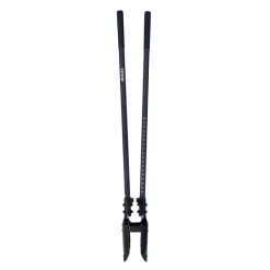 VEVOR Post Hole Digger, Heavy Duty Post Hole Digger with Fiberglass Handle, Manual Hole Digger with Scale Markings and Metal Blade, Post Hole Digger Tool for Digging Gardening and Outdoors, 57.5-Inch