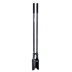 VEVOR Post Hole Digger, Heavy Duty Post Hole Digger with Carbon Steel Handle, Manual Hole Digger with Scale Markings and Metal Blade, Post Hole Digger Tool for Digging Gardening Outdoors, 57.5-Inch