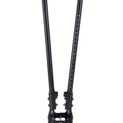 VEVOR Post Hole Digger, Heavy Duty Post Hole Digger with Carbon Steel Handle, Manual Hole Digger with Scale Markings and Metal Blade, Post Hole Digger Tool for Digging Gardening Outdoors, 57.5-Inch