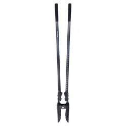 VEVOR Post Hole Digger, Heavy Duty Post Hole Digger with Carbon Steel Handle, Manual Hole Digger with Scale Markings and Metal Blade, Post Hole Digger Tool for Digging Gardening Outdoors, 57.5-Inch