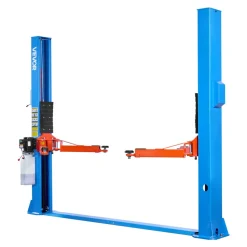 VEVOR 2 Post Lift, 12000 lbs Capacity, 220V 2.95 HP Powerful Motor, Two Post Car Lift Auto Hoist for Sedan SUV Pickup, Automotive Hoist 74.8 Inch Height for Home Garage, Repair Shop, Workshop, Blue