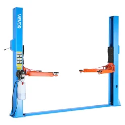 VEVOR 2 Post Lift, 12000 lbs Capacity, 220V 2.95 HP Powerful Motor, Two Post Car Lift Auto Hoist for Sedan SUV Pickup, Automotive Hoist 74.8 Inch Height for Home Garage, Repair Shop, Workshop, Blue