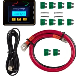 VEVOR Power Inverter, 2500W Modified Sine Wave Inverter, DC 12V to AC 120V Car Converter, with LCD Display, Remote Controller, LED Indicator, AC Outlets Inverter for Truck RV Car Boat Travel Camping