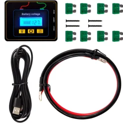 VEVOR Power Inverter, 2000W Modified Sine Wave Inverter, DC 12V to AC 120V Car Converter, with LCD Display, Remote Controller, LED Indicator, AC Outlets Inverter for Truck RV Car Boat Travel Camping